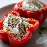 **5-Minute Stuffed Sweet Peppers with Cream Cheese: YUM!** 10 Stuffed Sweet Peppers with Cream Cheese